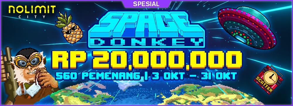 Space Donkey cash drop