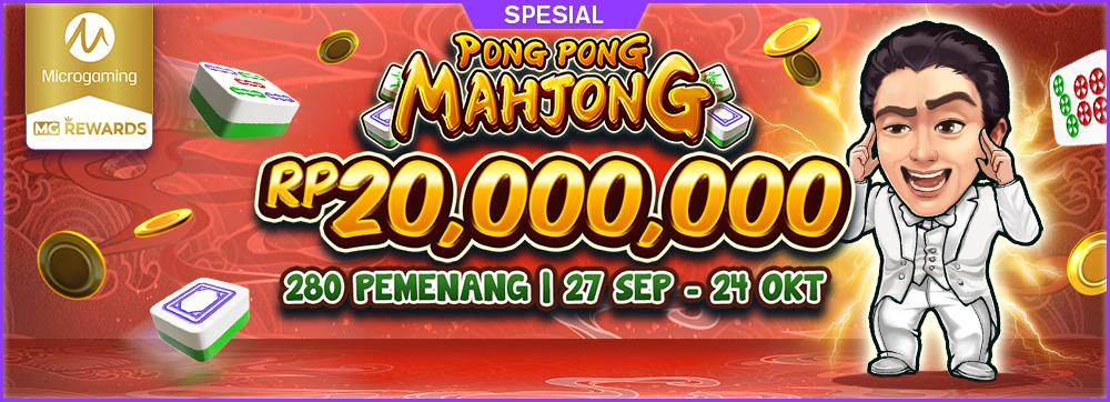 Turnamen Pong Pong Mahjong oleh MG
